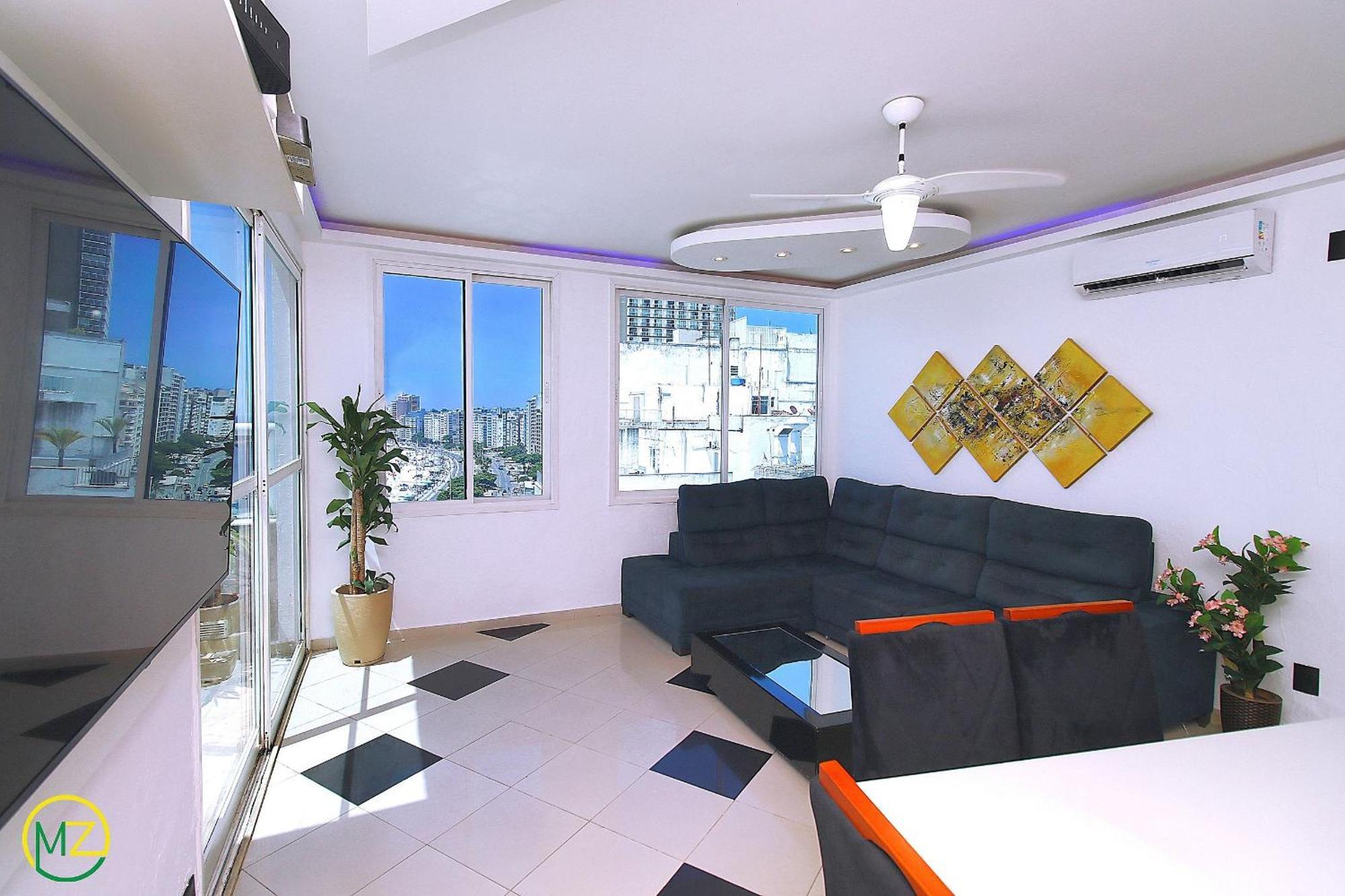 Incrivel Cobertura C/ Jacuzzi & Vista Frontal Mar * Rio de Janeiro